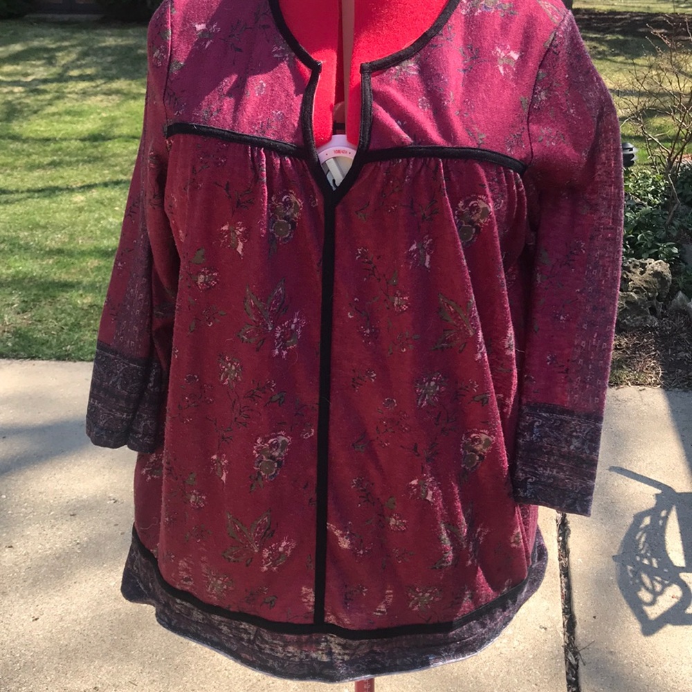 Susan Betro knit top in3X.